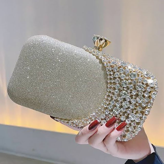 bridal purse